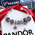 IDC Silver Charm Bracelet Set VTH
