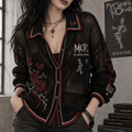 MCR Women’s Open-Knit Cardigan DNBN