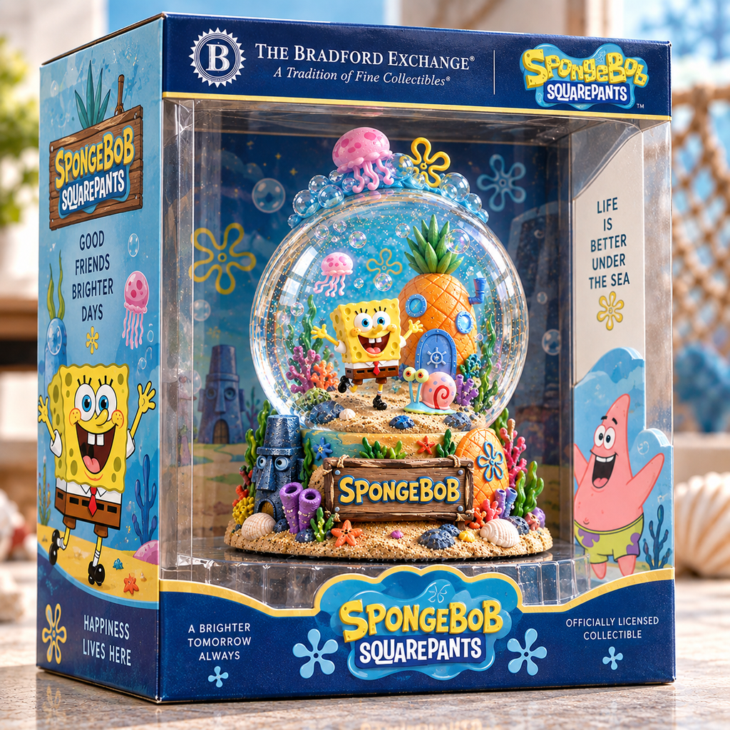 SBSP Premium Sculpted Collector Water Globe NTNA
